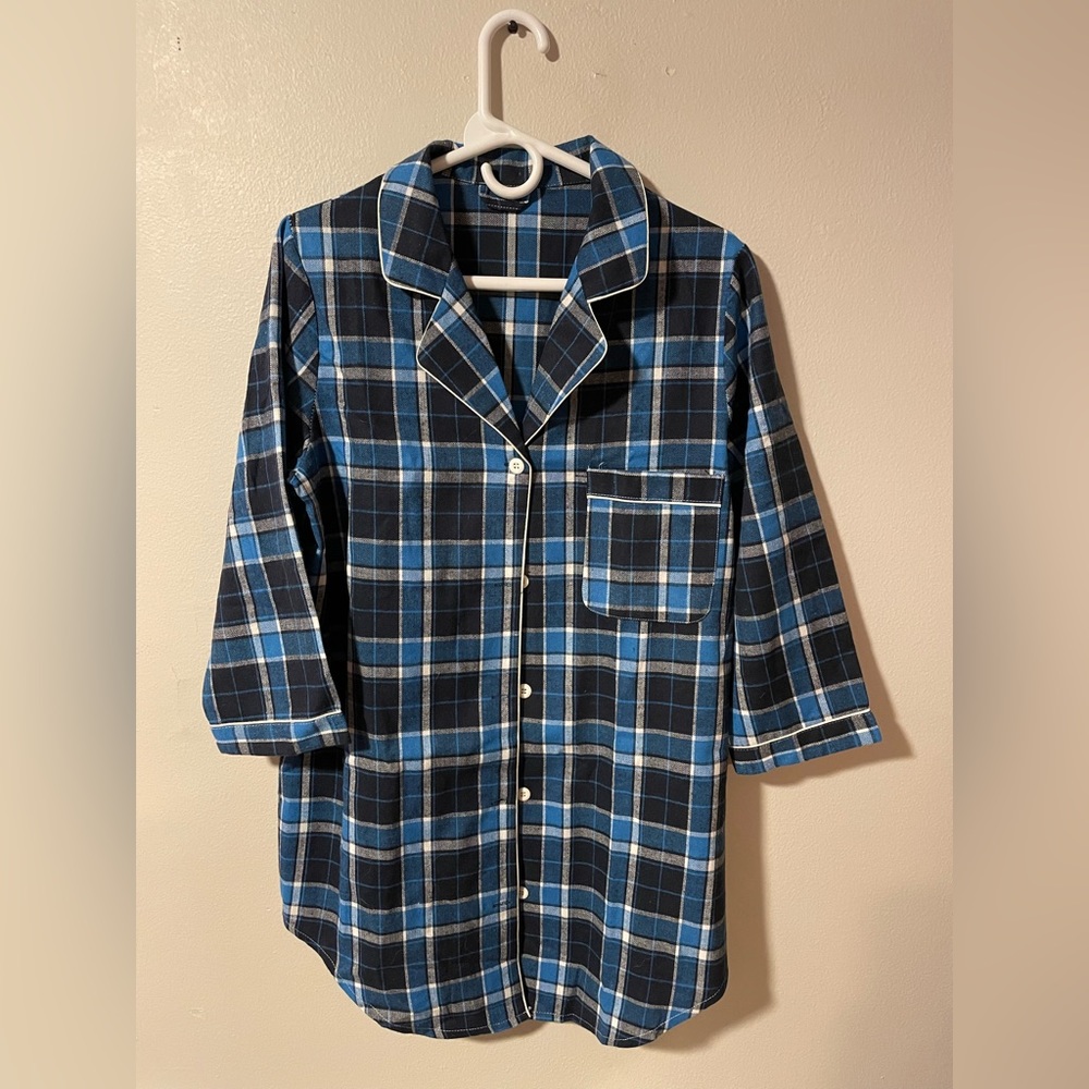 COPY - Blue Plaid Bridesmaids Robe